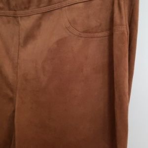 Microsuede leggings, never worn. SOLD